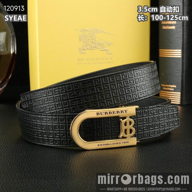 Burberry belt 35mmX100-125cm 8L89