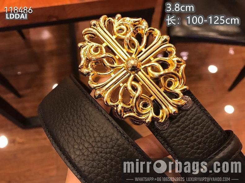 Chrome Hearts belt 38mmX100-125cm 8L01