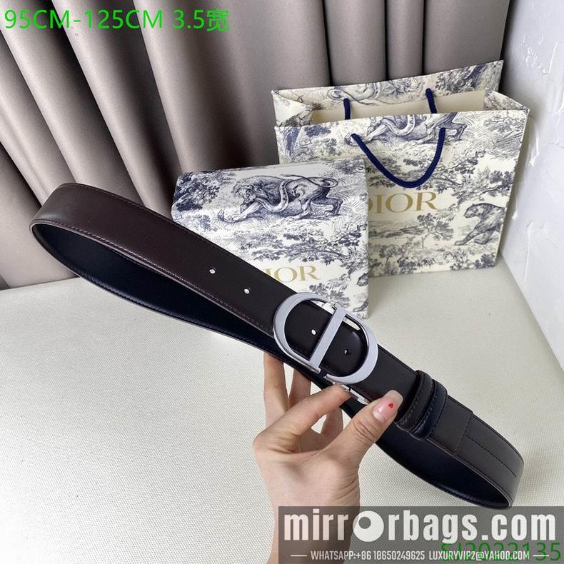 Dior belt 35mmX95-125cm 7D08