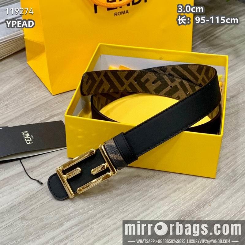 Fendi belt 30mmX95-115cm 8L14