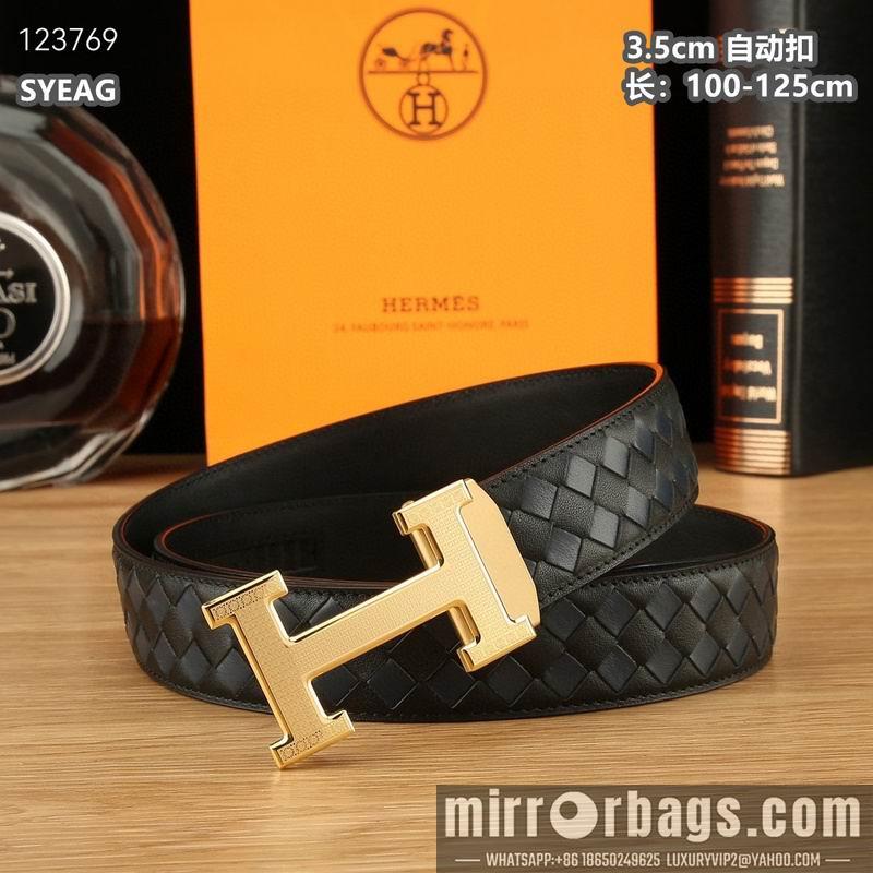 Hermes belt 35mmX100-125cm 8L16