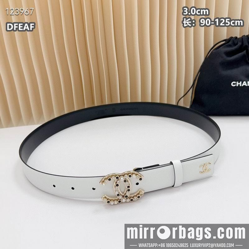 Chanel belt 30mmX90-125cm 8L21