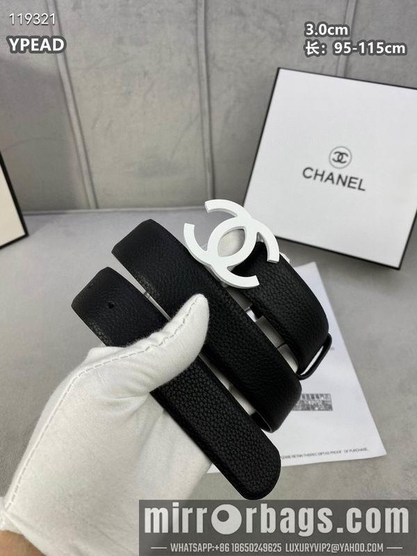 Chanel belt 30mmX95-115cm 8L040801