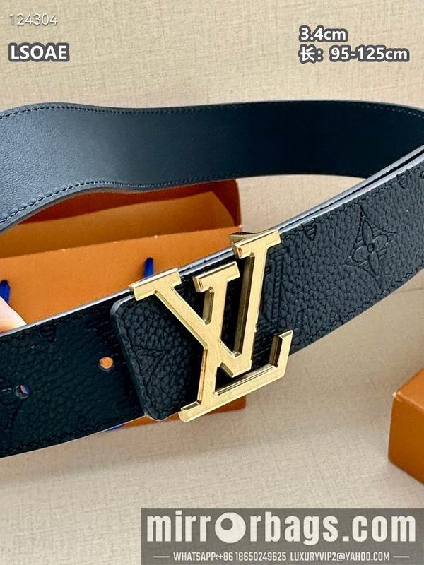 LV belt 34mmX95-125cm 8L22