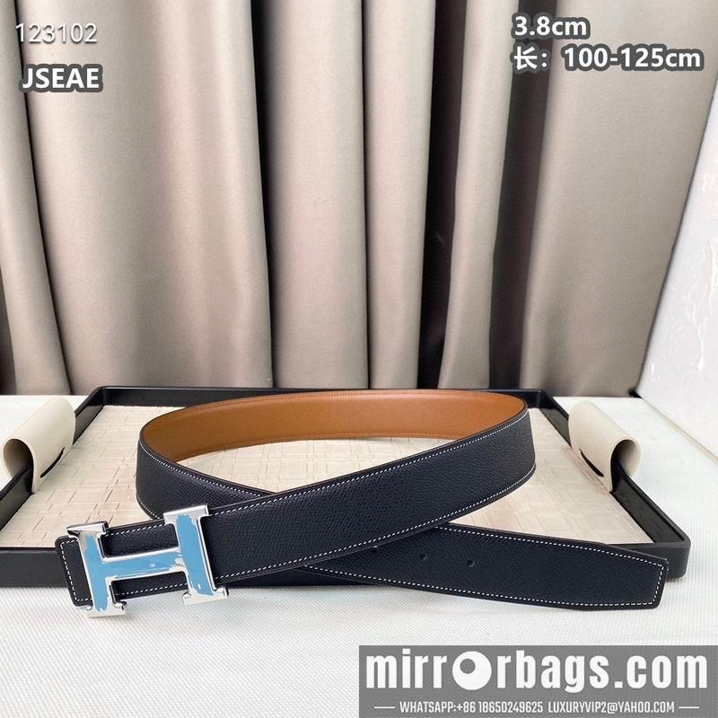 Hermes belt 38mmX100-125cm 8L13