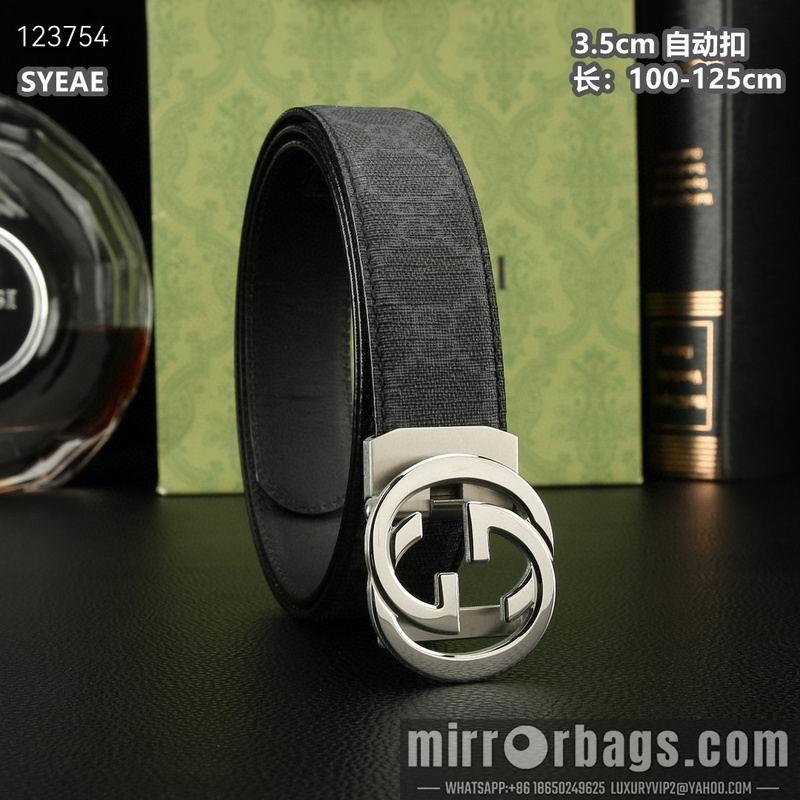 Gucci belt 35mmX100-125cm 8L56