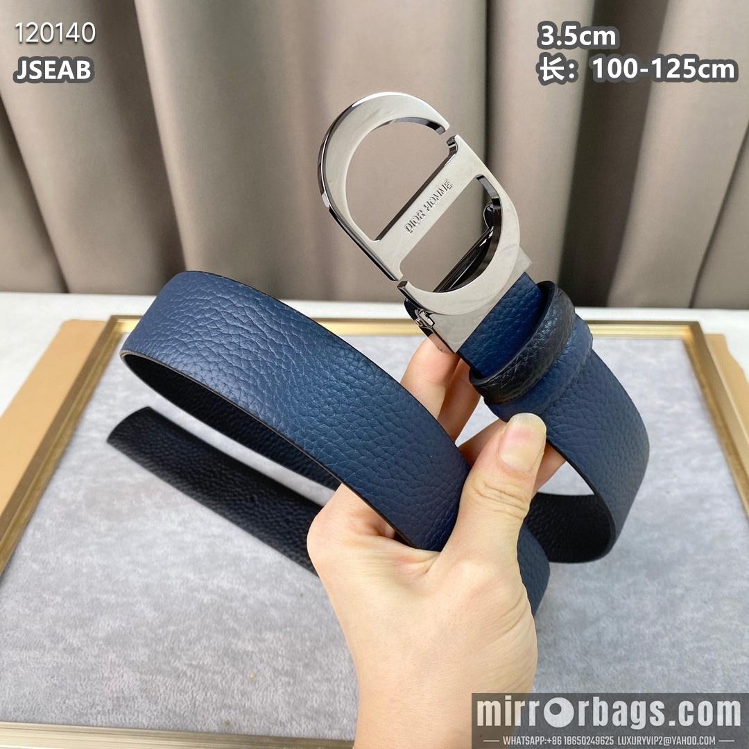Dior belt 35mmX100-125cm 8L14