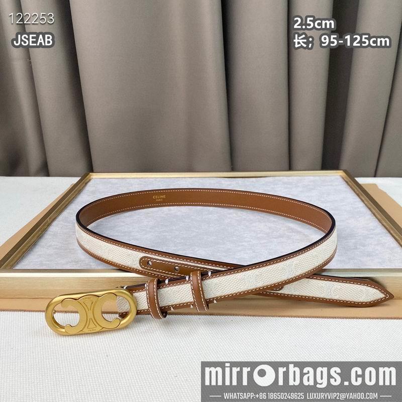 Celine belt 25mmX95-125cm 8L25