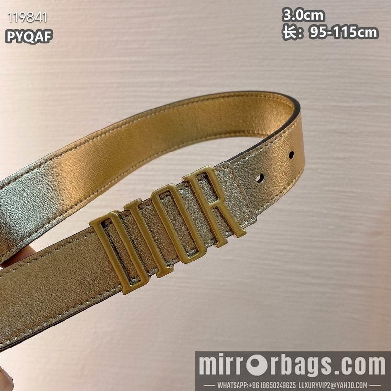 Dior belt 30mmX95-115cm 8L040803