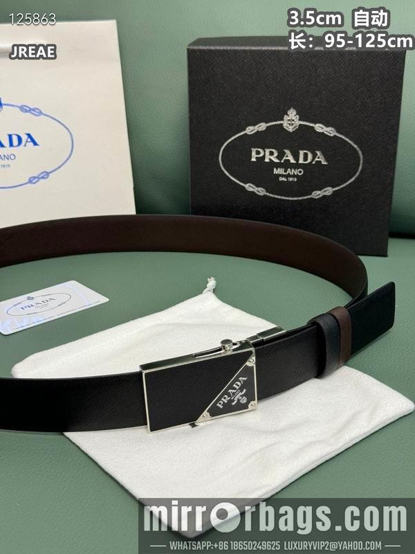 Prada belt 35mmX95-125cm 8L50