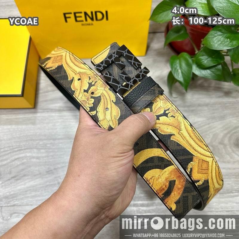 Fendi belt 40mmX100-125cm 8L149