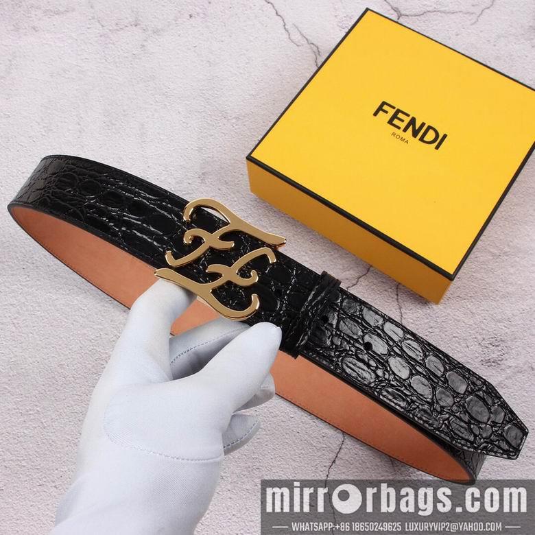 Fendi Belt 38mmX95-125cm 7D80