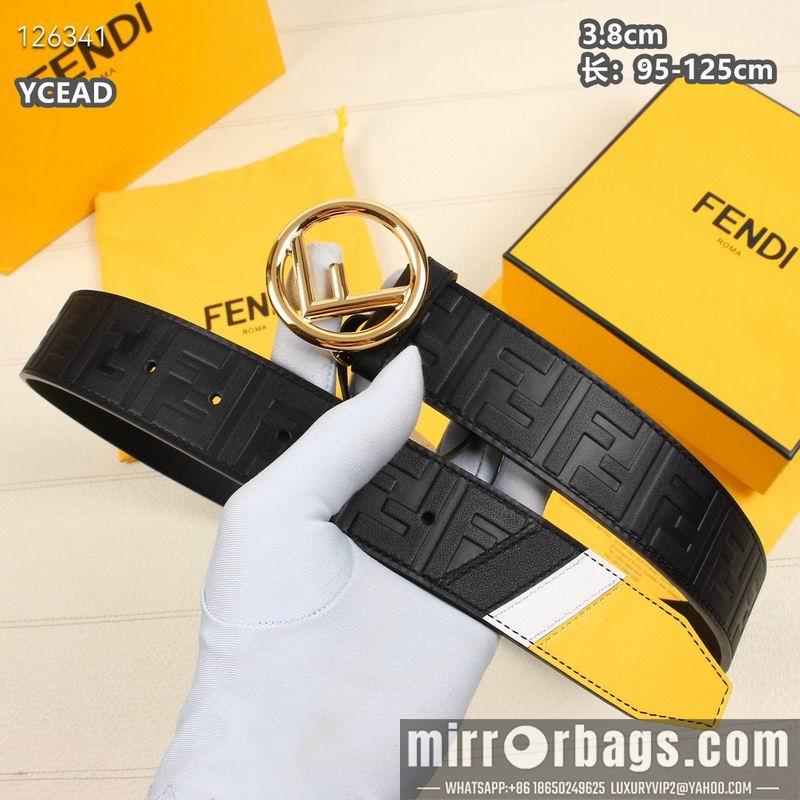 Fendi belt 38mmX95-125cm 8L26