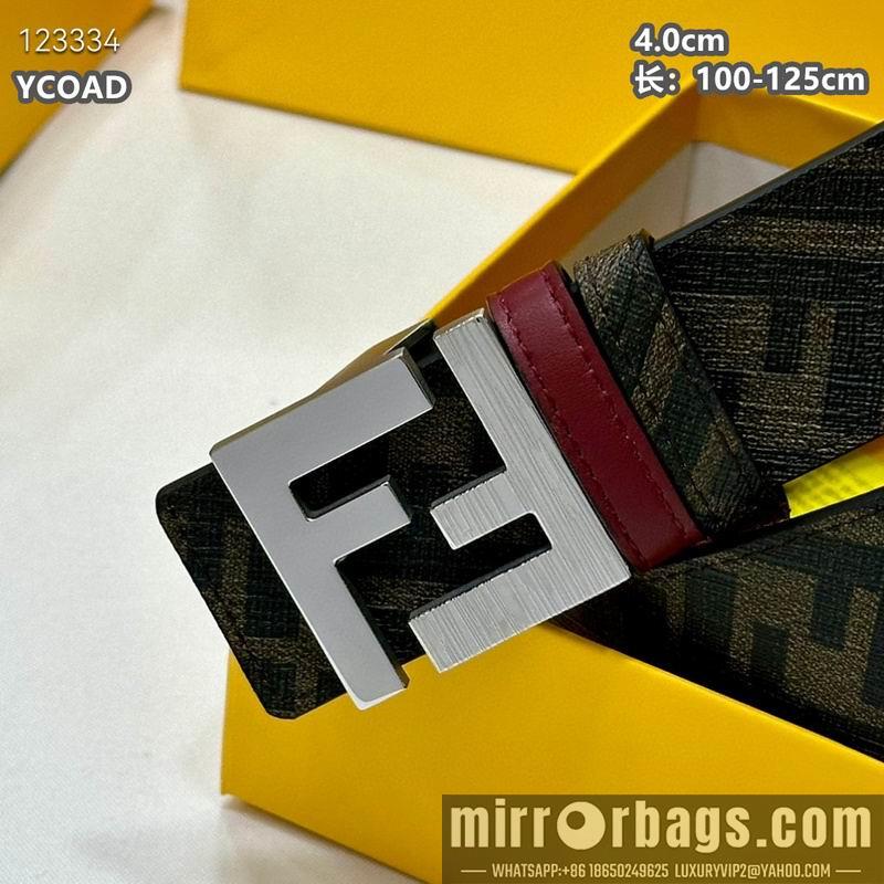Fendi belt 40mmX100-125cm 8L74
