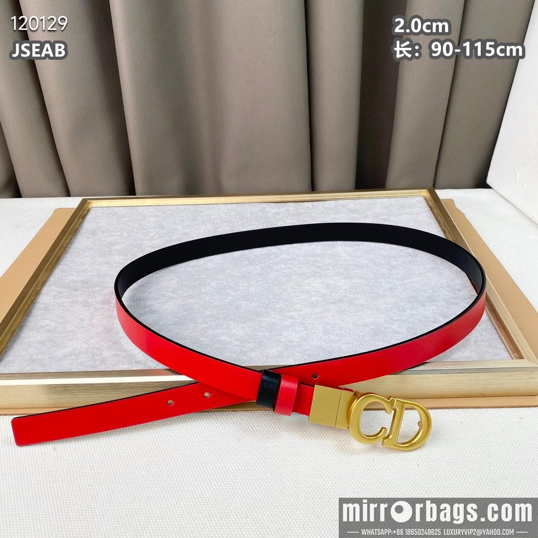 Dior belt 20mmX90-115cm 8L072001