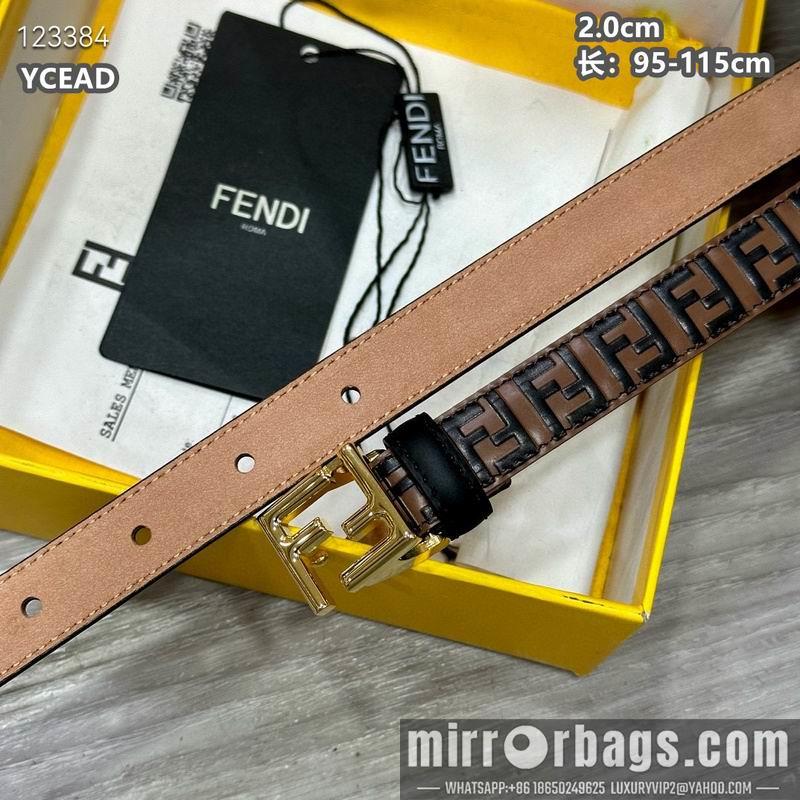 Fendi belt 20mmX95-115cm 8L14