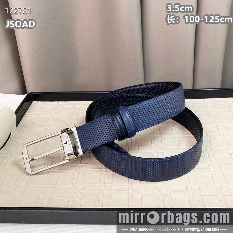 Montblanc belt 35mmX100-125cm 8L26
