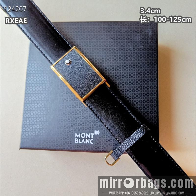 Montlanc belt 34mmX100-125cm 8L10