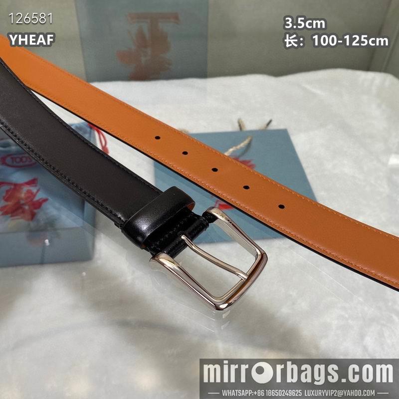 Tod's belt 35mmX100-125cm 8L08
