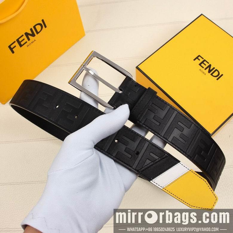 Fendi Belt 38mmX95-125cm 7D60