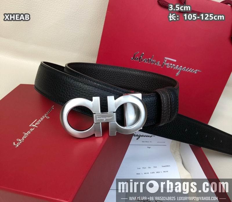 Ferragamo belt 35mmX105-125cm 8L126