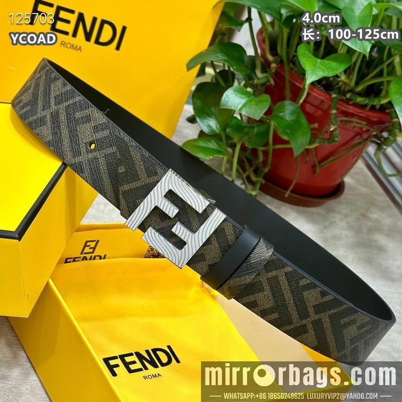Fendi belt 40mmX100-125cm 8L25