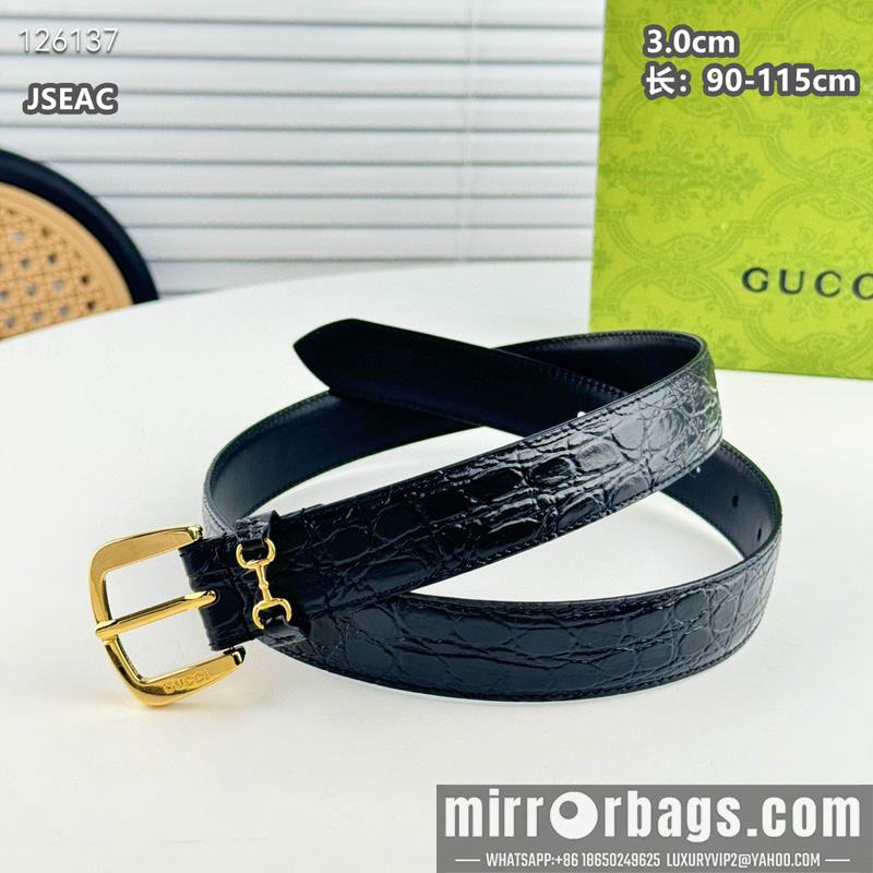 Gucci belt 30mmX90-115cm 8L01