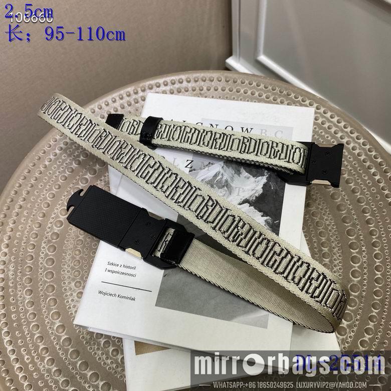 Dior Belt 25mmX95-110cm 8L02