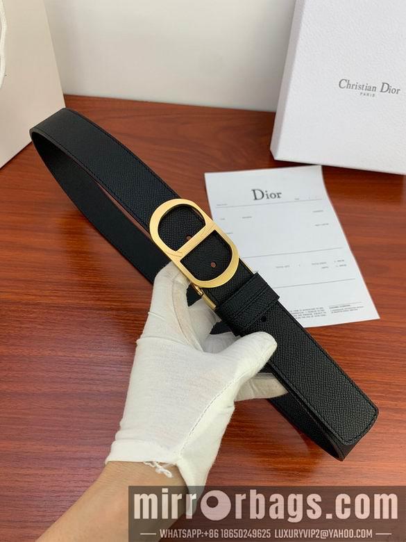 Dior Belt 34mmX95-125cm 7D19