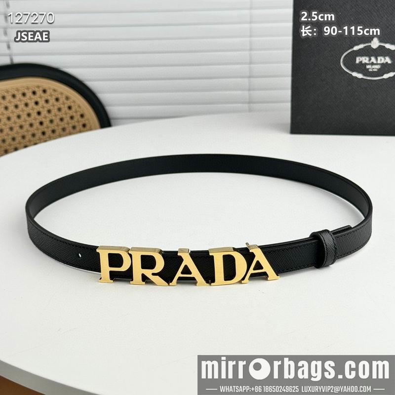 Prada belt 25mmX90-115cm 8L04