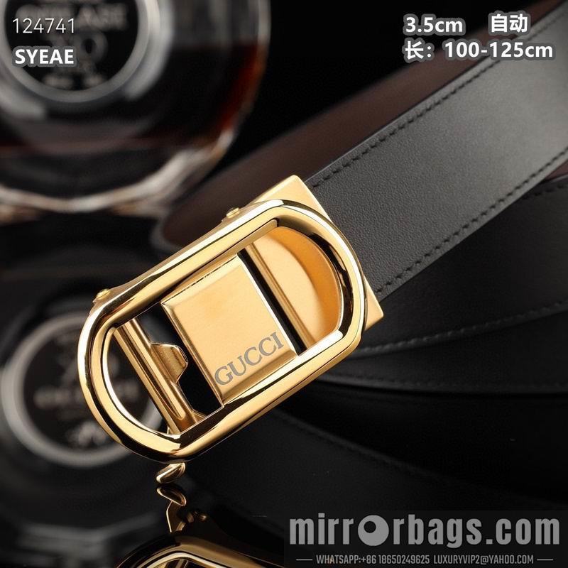 Gucci belt 35mmX100-125cm 8L32