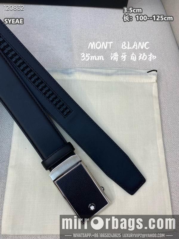 Montblanc belt 自动扣 35mmX100-125cm 8L072012