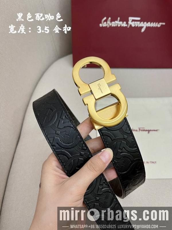 Ferragamo belt 35mmX95-125cm 7D37