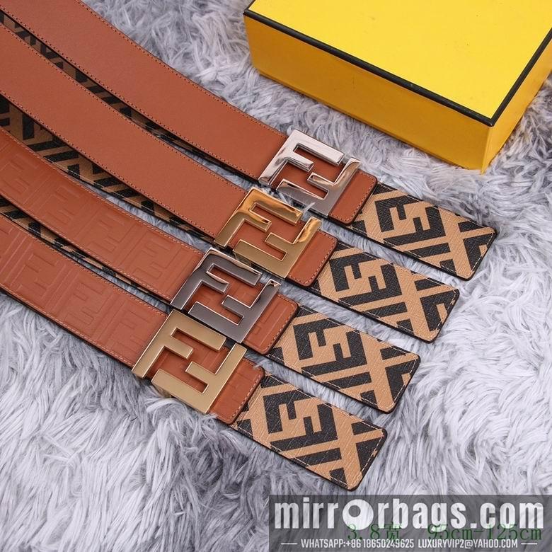 Fendi Belt 38mmX95-125cm 7D87