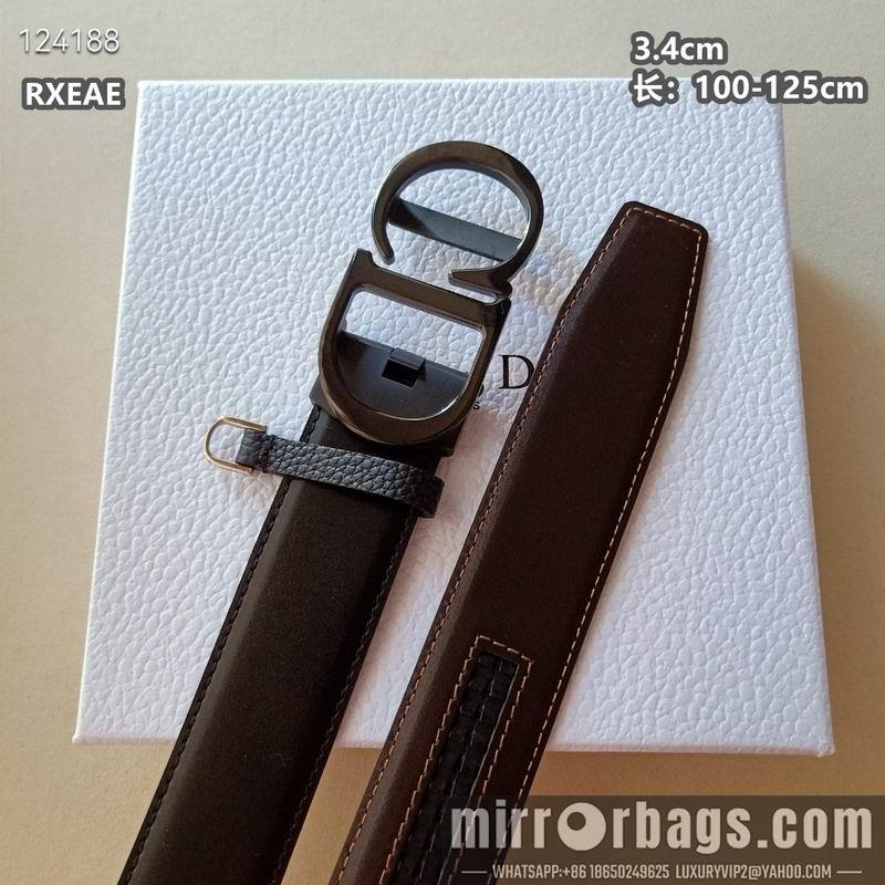 Dior belt 34mmX100-125cm 8L01