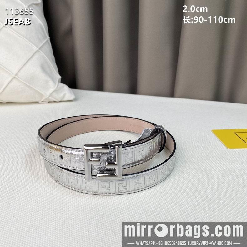 Fendi Belt 20mmX90-110cm 8L08