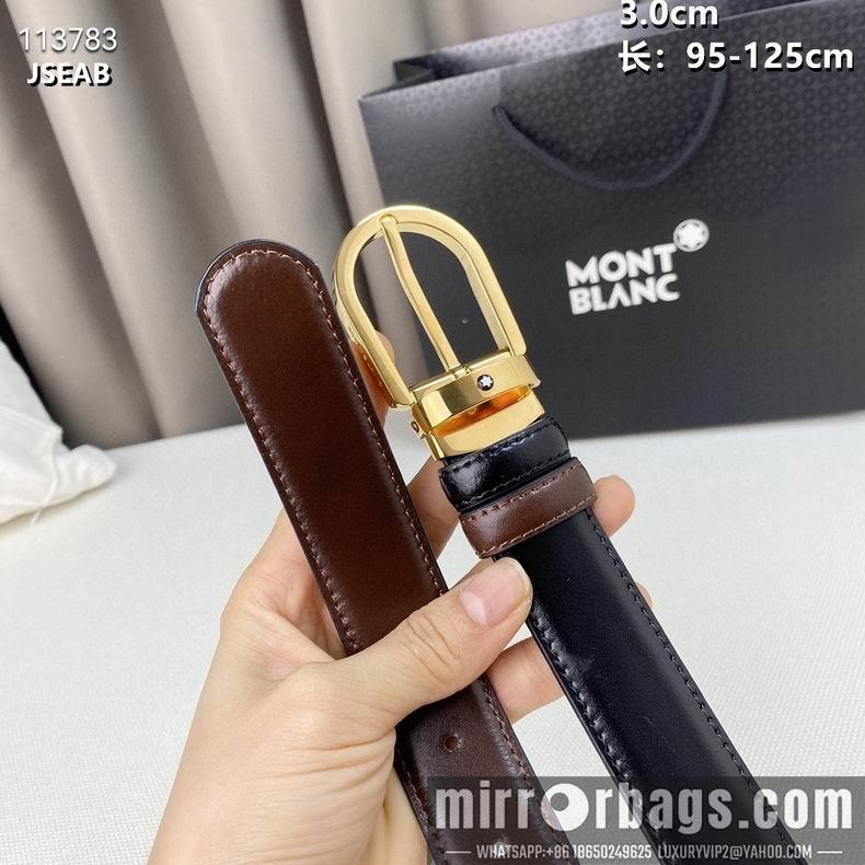 Montblanc belt 30mmX95-125cm 8L03