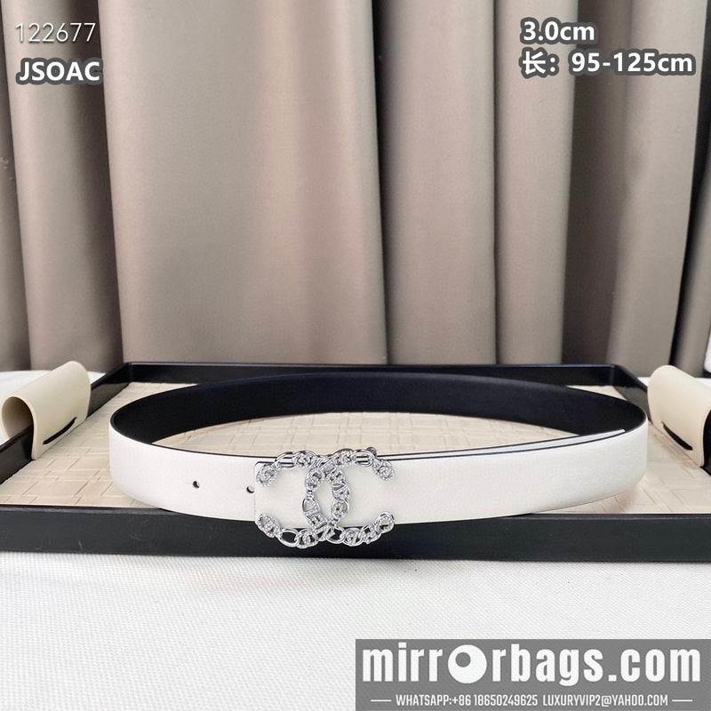 Chanel belt 30mmX95-125cm 8L28