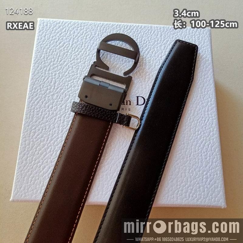 Dior belt 34mmX100-125cm 8L01