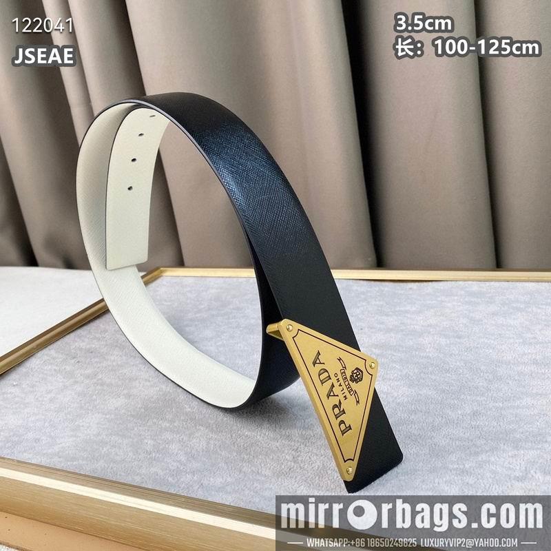 Prada belt 35mmX100-125cm 8L43