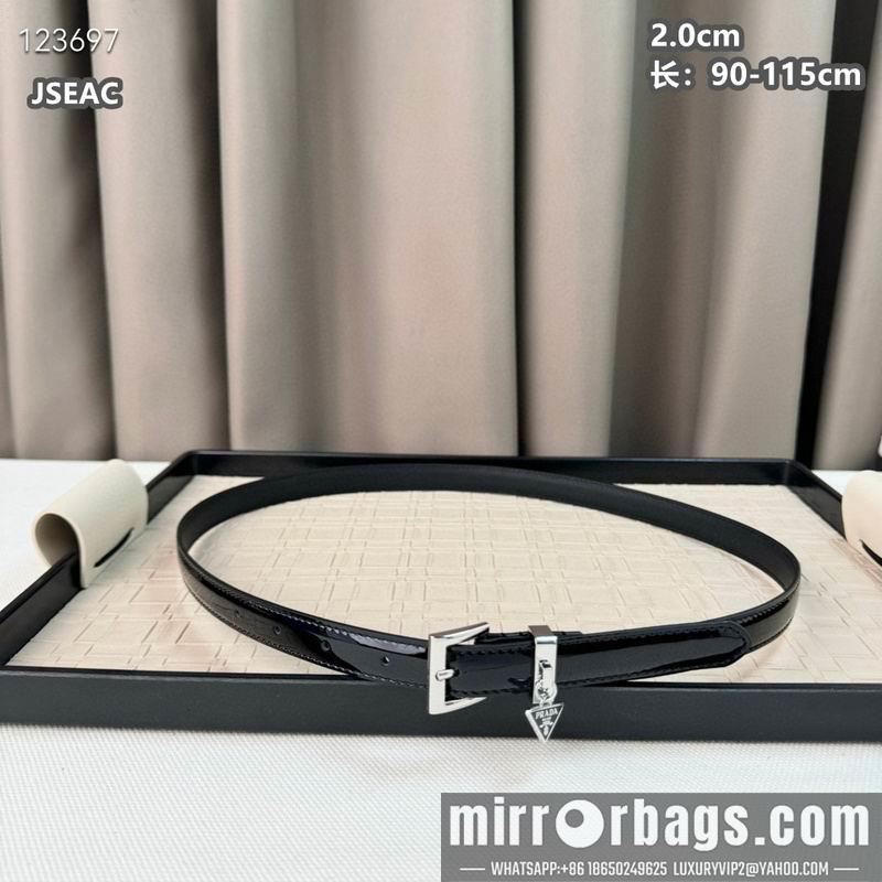 Prada belt 20mmX90-115cm 8L03