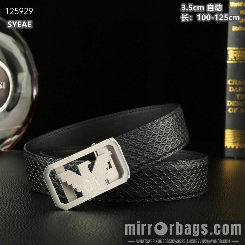 Armani belt 35mmX100-125cm 8L12