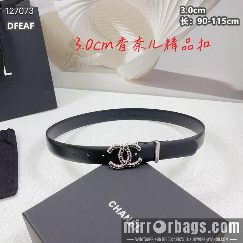 Chanel belt 30mmX90-115cm 8L37