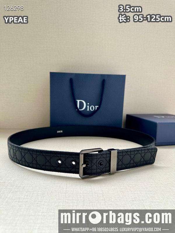 Dior belt 35mmX95-125cm 8L15