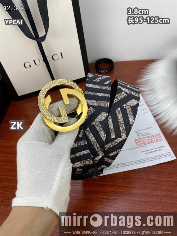 Gucci belt 38mmX95-125cm 8L21