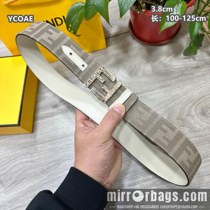 Fendi belt 38mmX100-125cm 8L31