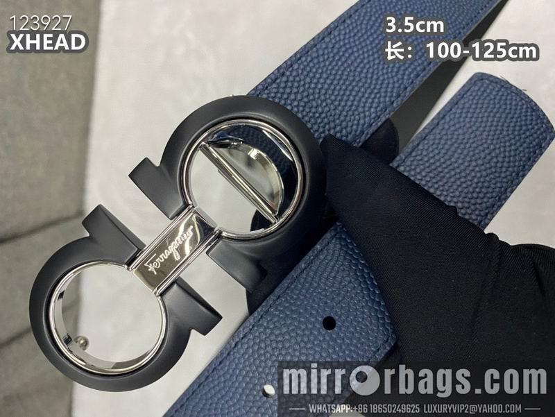 Ferragamo belt 35mmX100-125cm 8L36