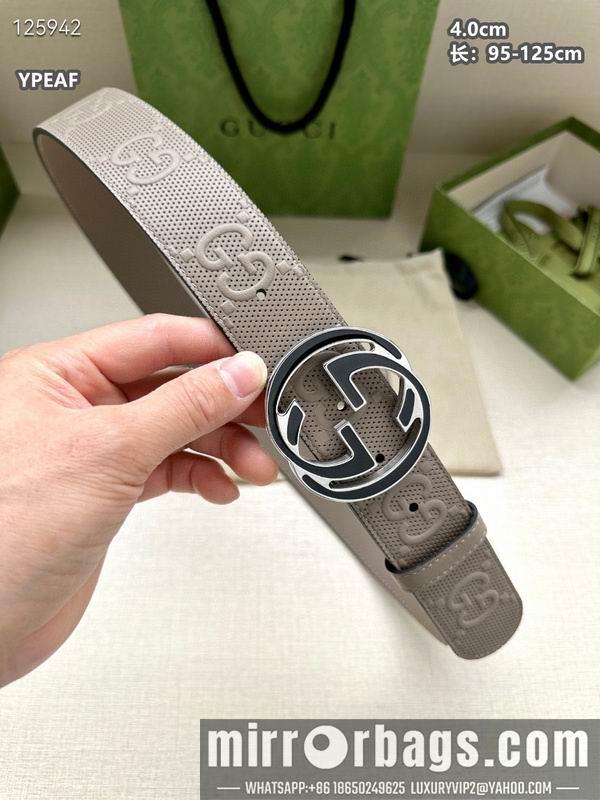 Gucci belt 40mmX95-125cm 8L75