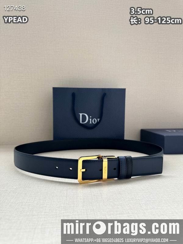 Dior belt 35mmX95-125cm 8L34