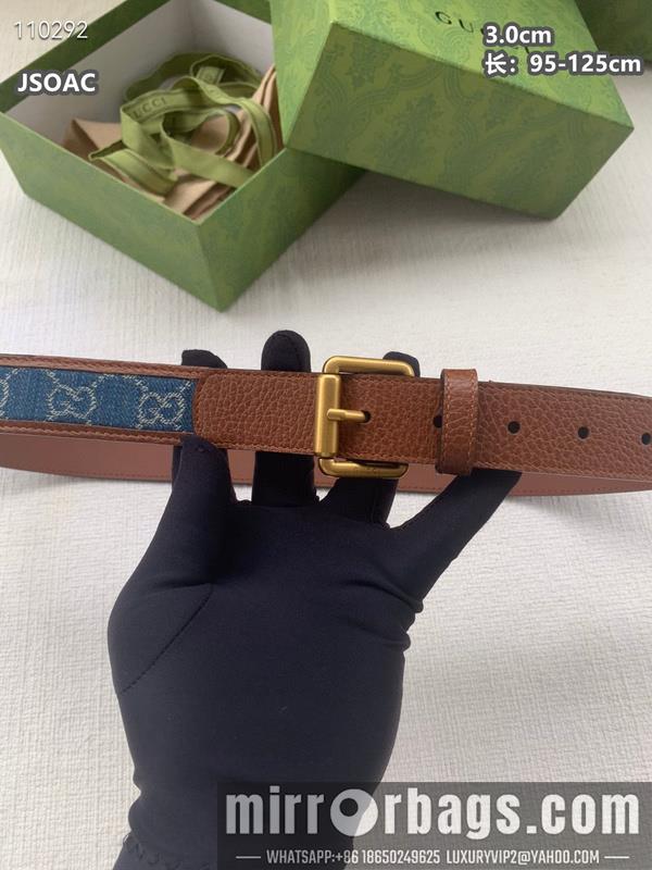Gucci belt 30mmX95-125cm 8L15